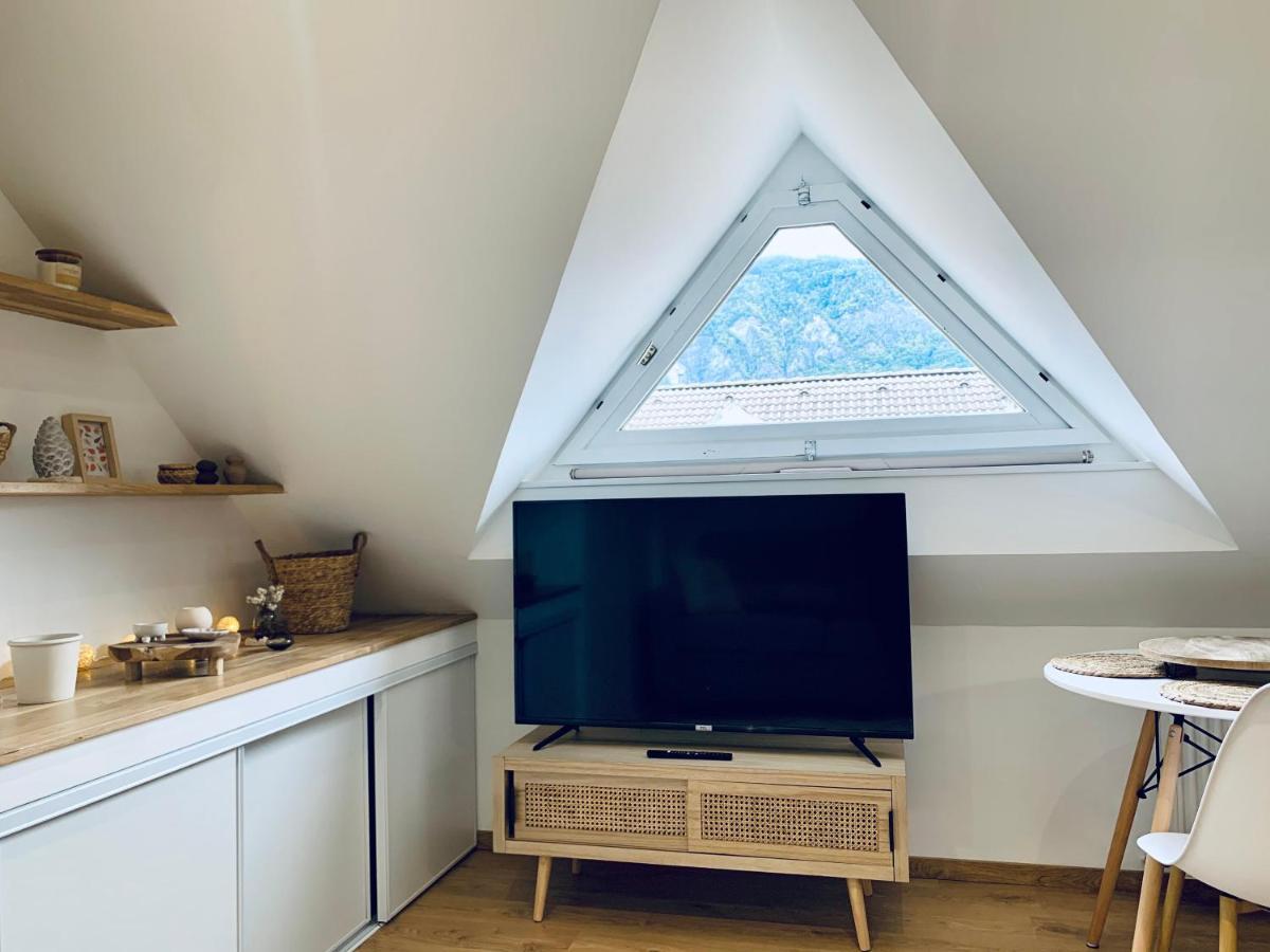 Le Nid De L'Aigle Appartement Sallanches Buitenkant foto